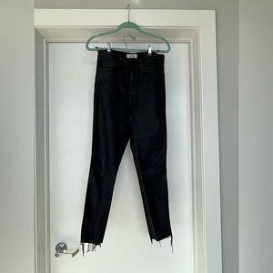 We The Free wax coated skinny jeans